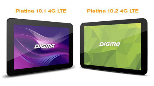 4G-планшеты Digma Platina