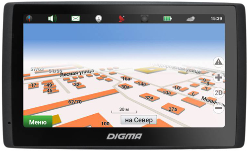 GPS-навигатор DIGMA WAY 5.1w 5