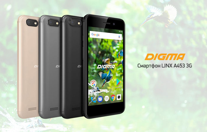 смартфон DIGMA LINX A453 3G