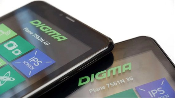  Планшет DIGMA Plane 7561N 3G и DIGMA Plane 7563 4G