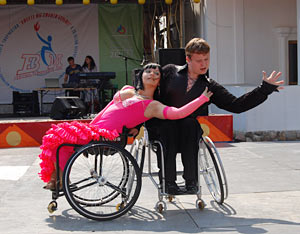II Открытый московский чемпионат детей-инвалидов по спортивным танцам на колясках